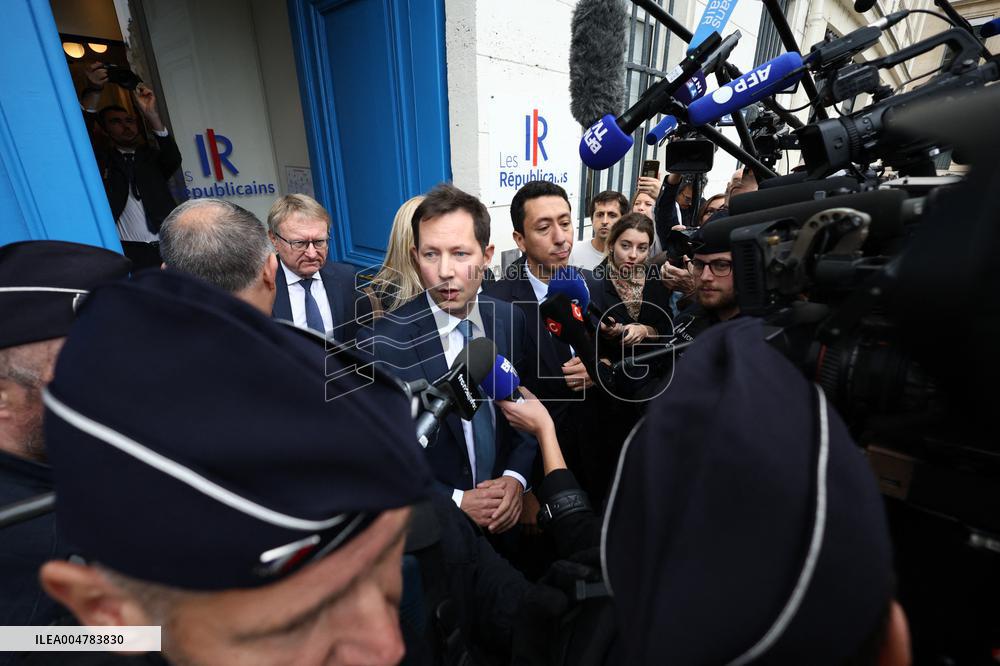 Strategic Committee of Les Republicains - Paris