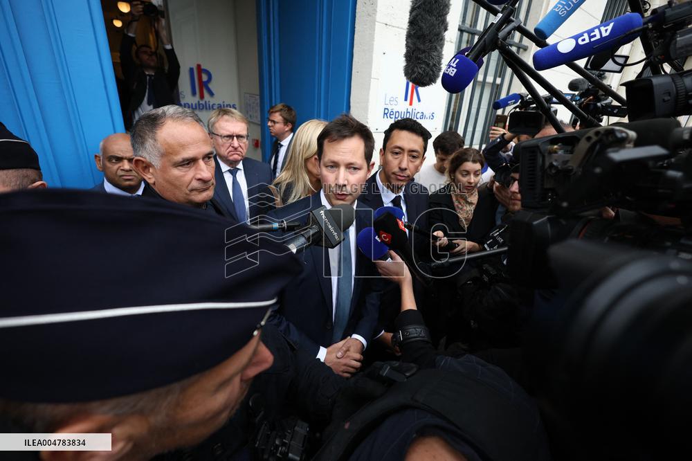 Strategic Committee of Les Republicains - Paris