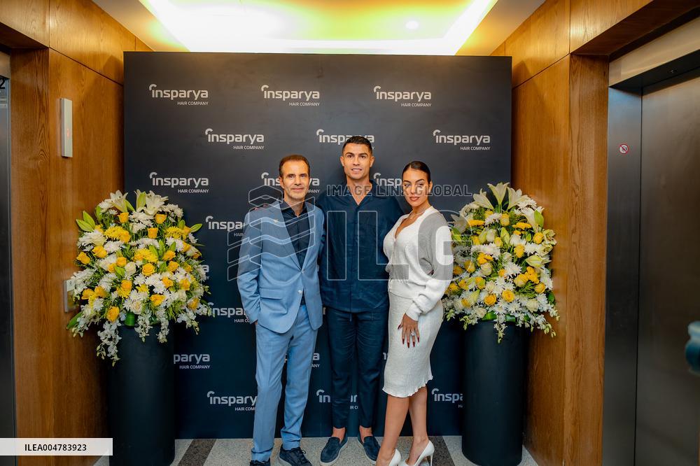 Cristiano Ronaldo Inaugurates His 15th Hair Clinic - Riyadh