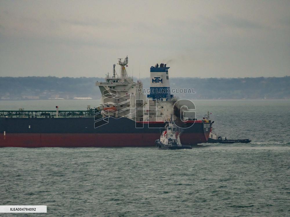 International Maritime Traffic At The Port Of Le Havre - France