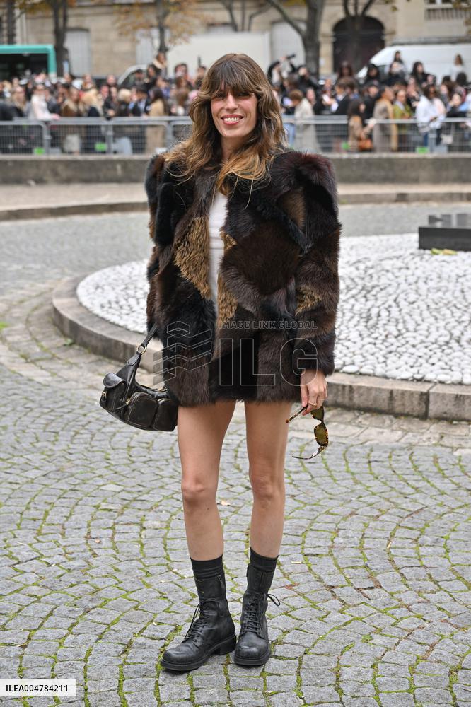 PFW Miu Miu Outside Arrivals
