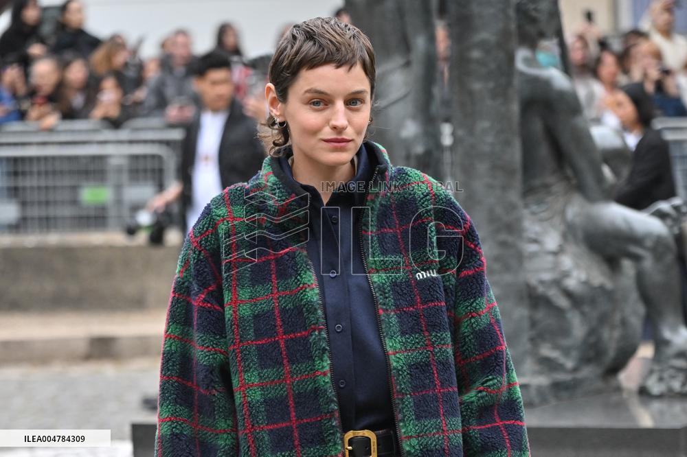 PFW Miu Miu Outside Arrivals