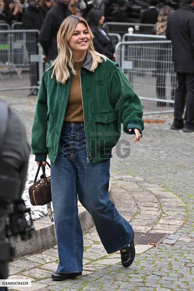 PFW Miu Miu Outside Arrivals