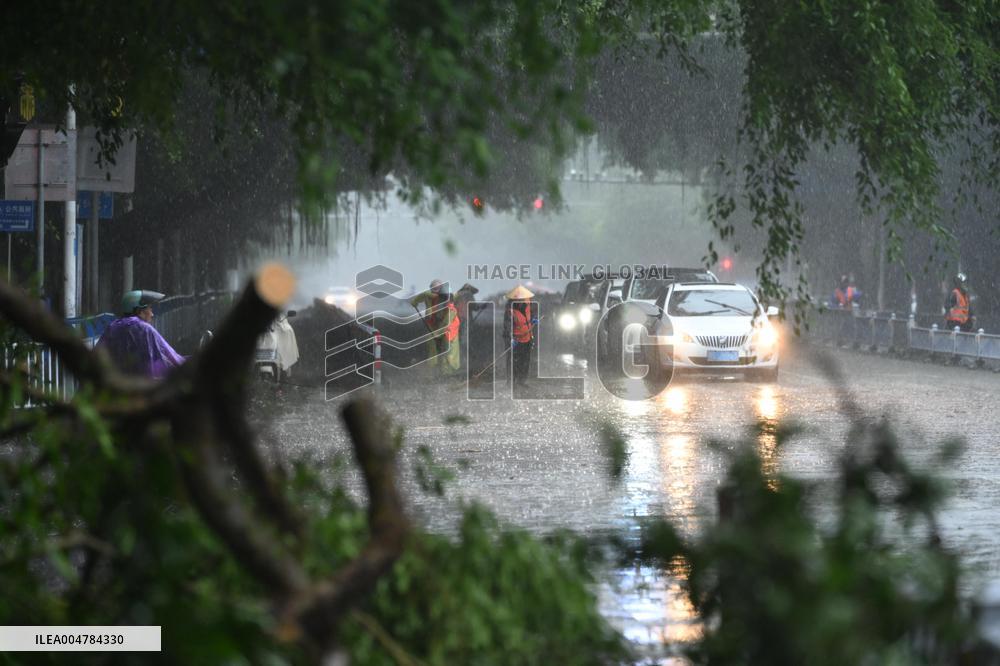 Typhoon Matmo Landfall - China