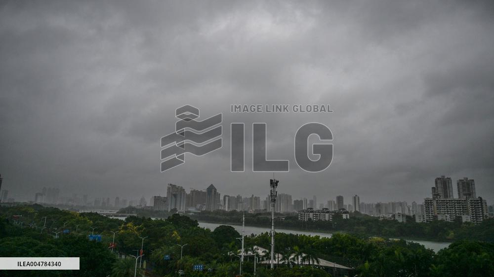 Typhoon Matmo Landfall - China