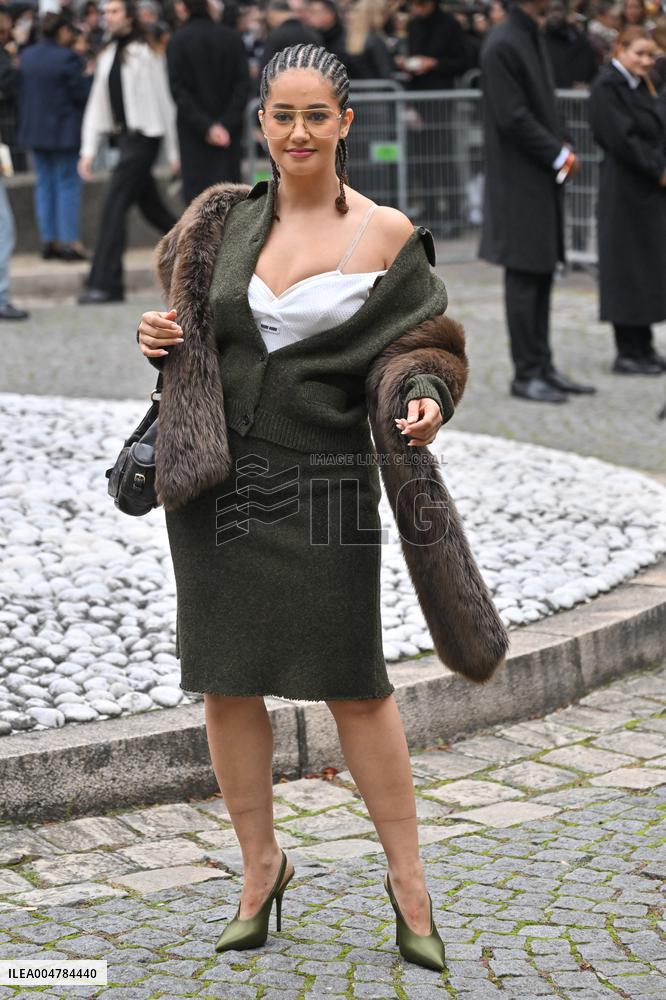 PFW Miu Miu Outside Arrivals