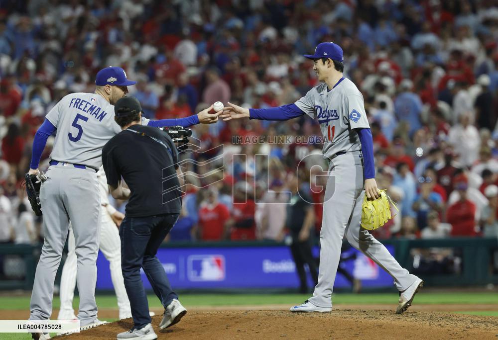 Baseball: Division Series between Dodgers and Phillies