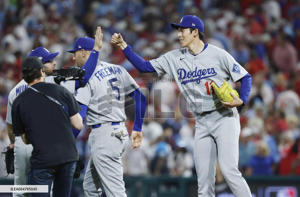 Baseball: Division Series between Dodgers and Phillies