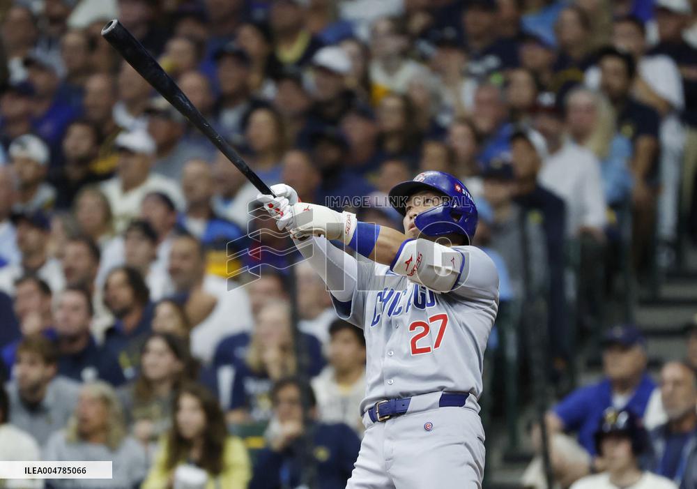 Baseball: Division Series between Cubs and Brewers