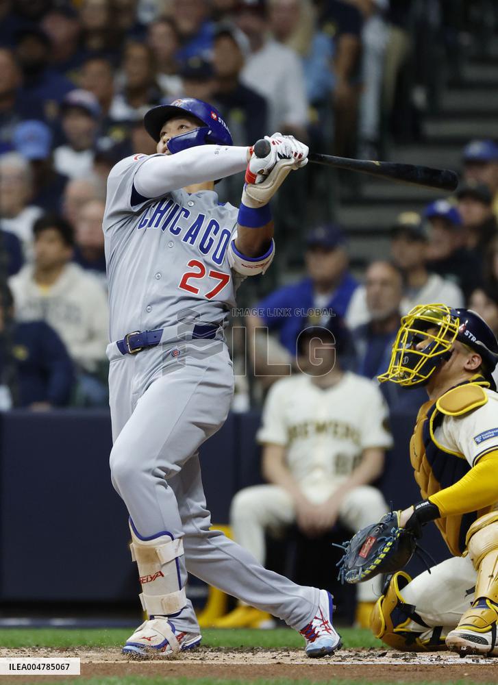 Baseball: Division Series between Cubs and Brewers