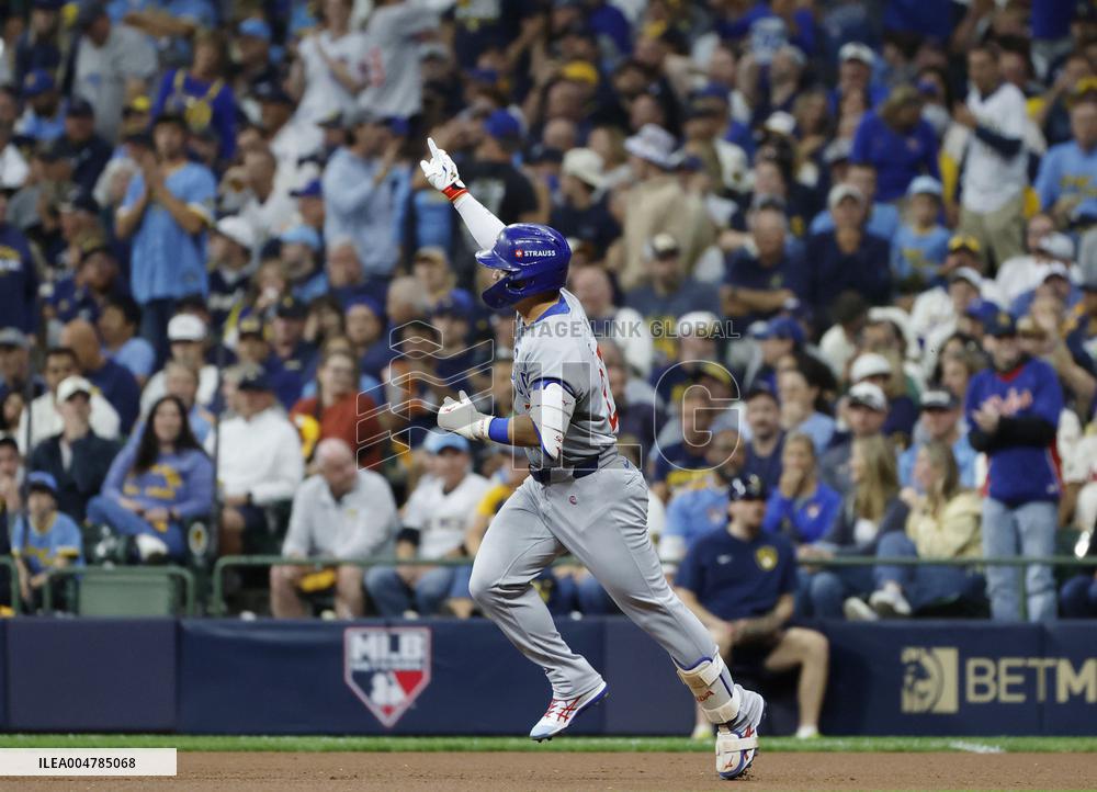 Baseball: Division Series between Cubs and Brewers