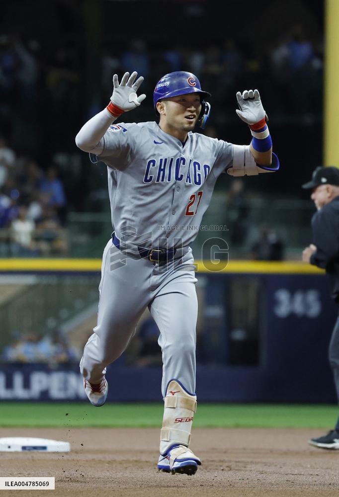 Baseball: Division Series between Cubs and Brewers