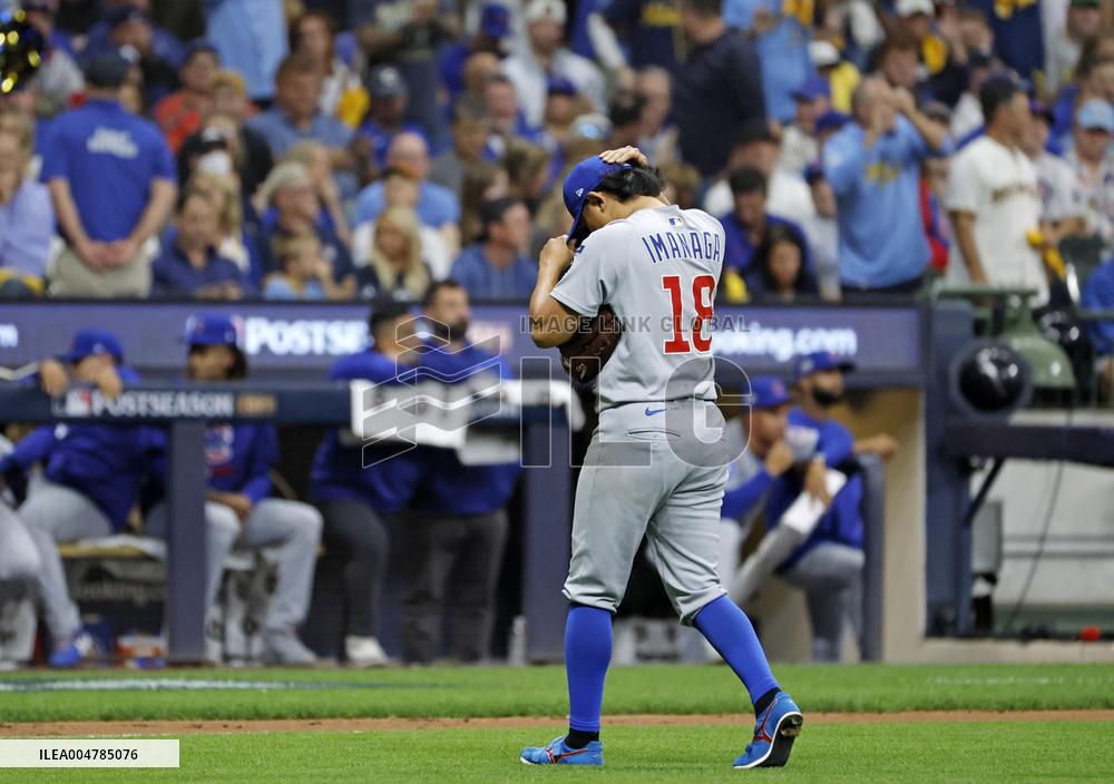 Baseball: Division Series between Cubs and Brewers