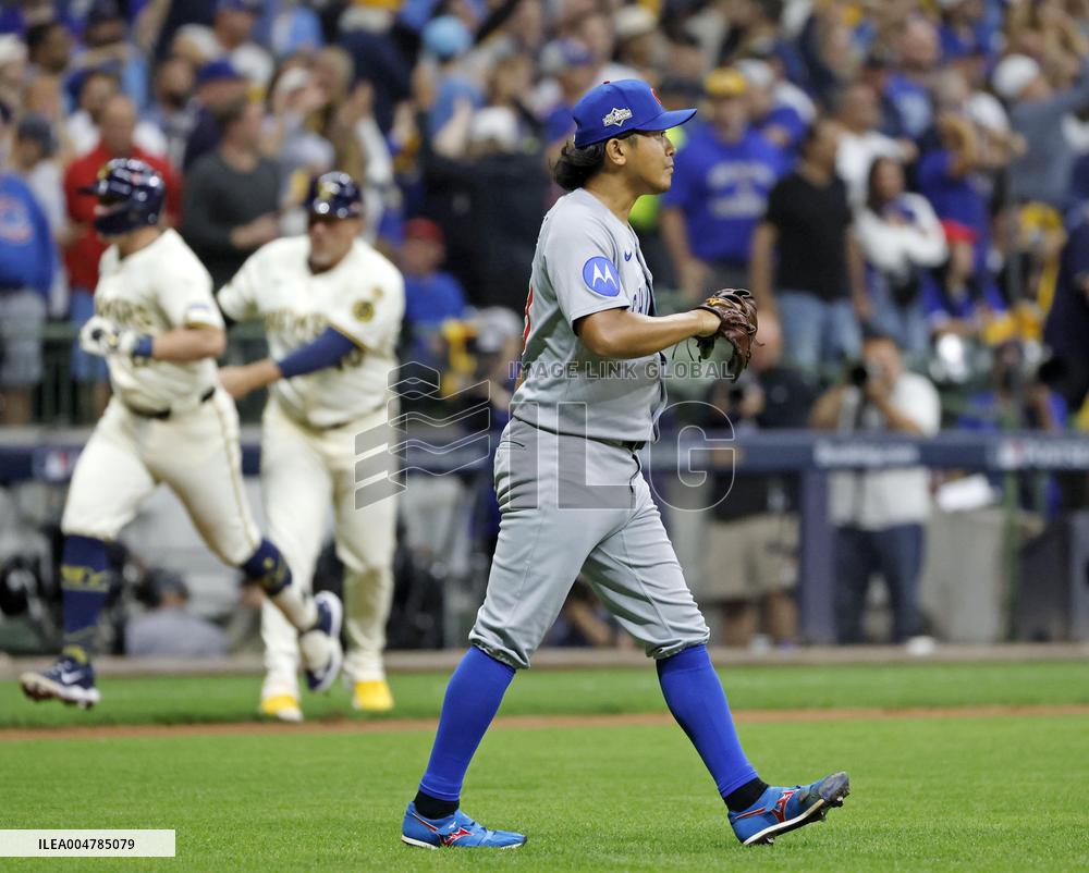 Baseball: Division Series between Cubs and Brewers