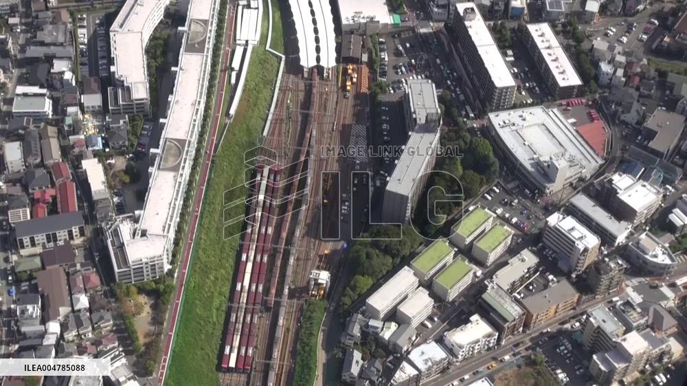 [Breaking News]Train collides with out-of-service train near Tokyo