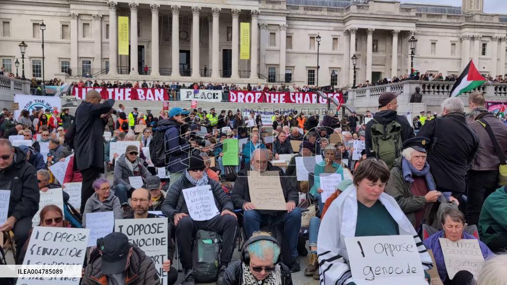 [Breaking News]Pro-Palestine rally in London