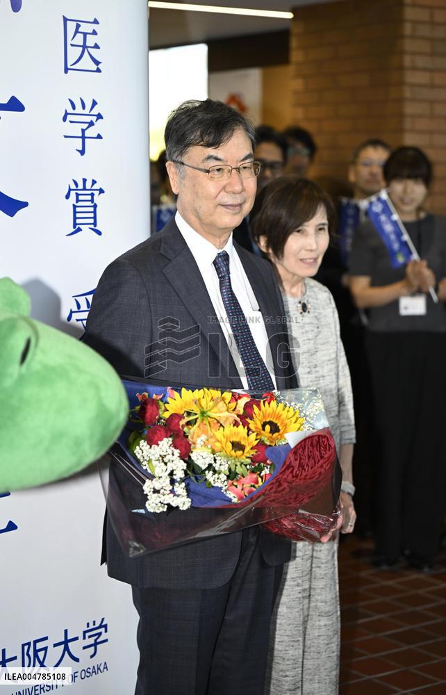 Nobel Prize in medicine winner Sakaguchi