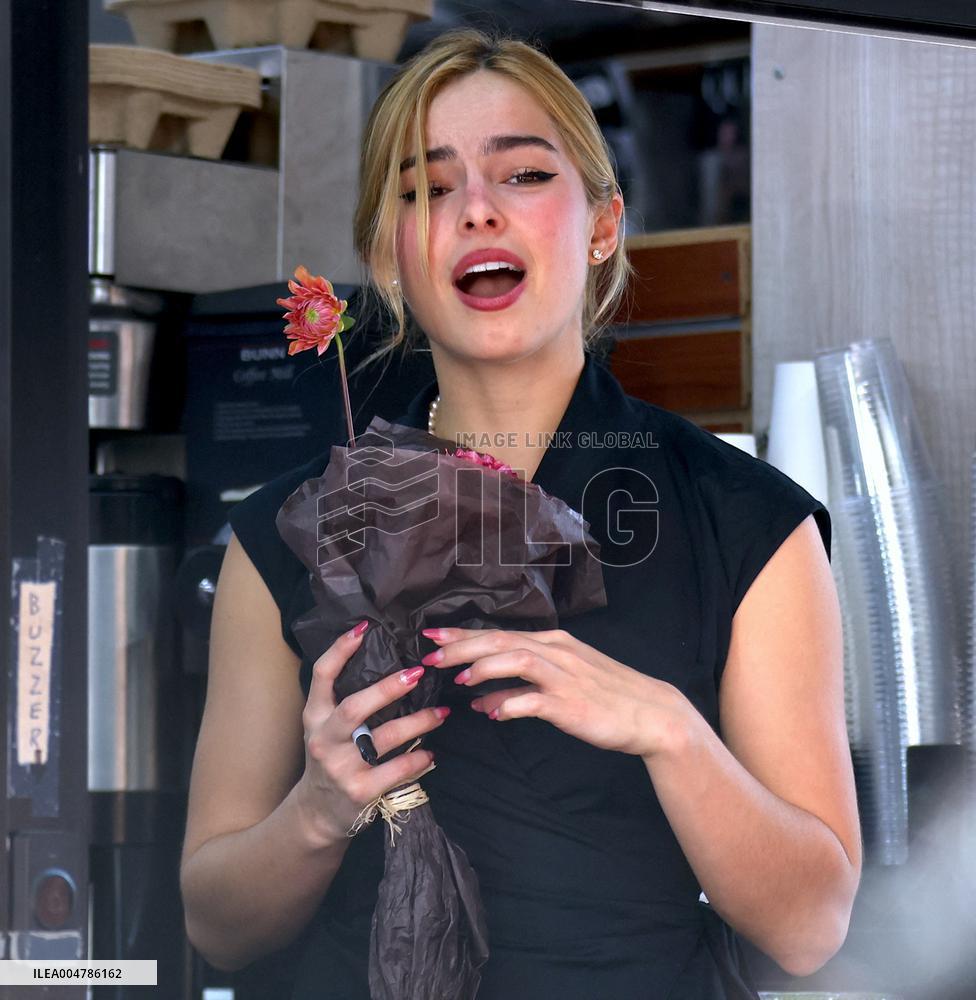 Addison Rae out in New York