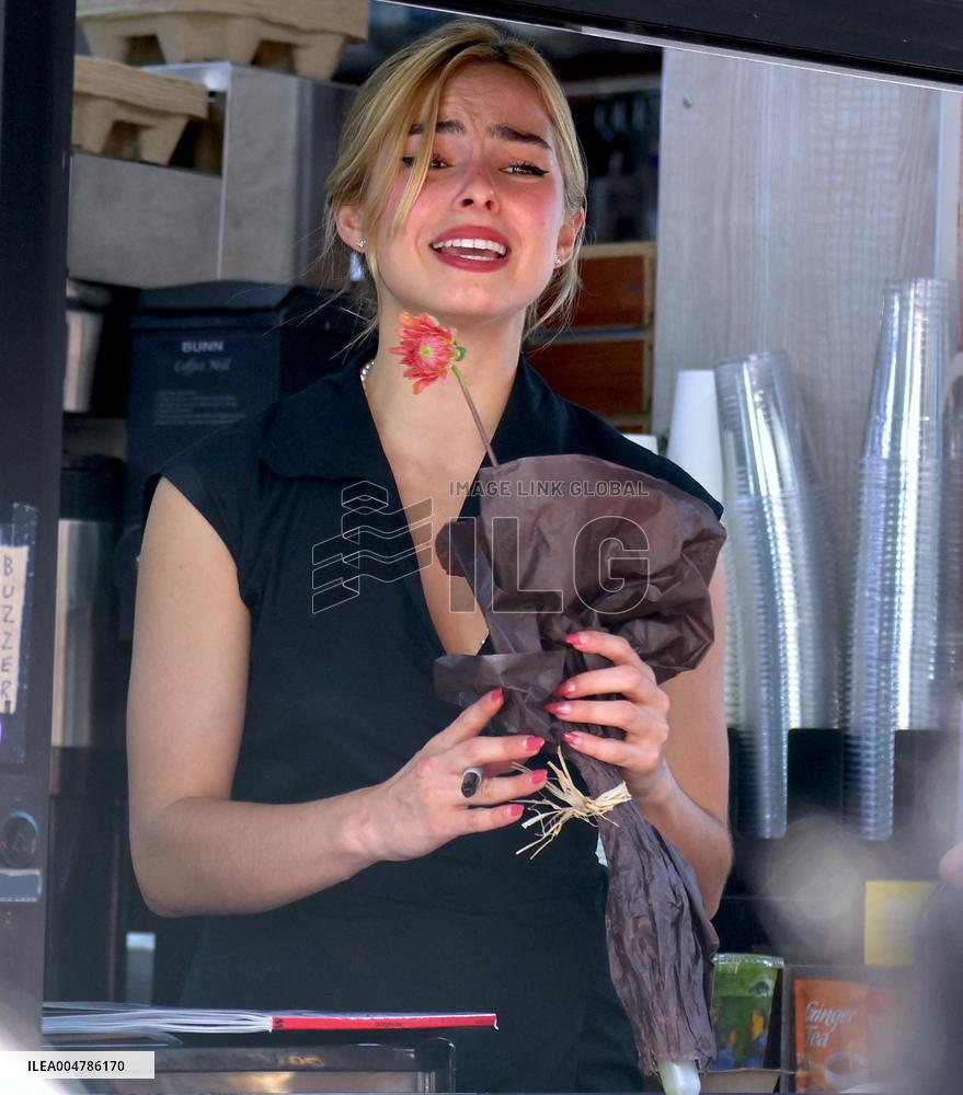 Addison Rae out in New York