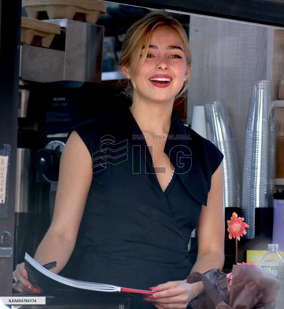 Addison Rae out in New York