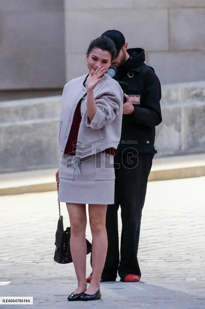 PFW - Celebs Arrive At Chanel Show