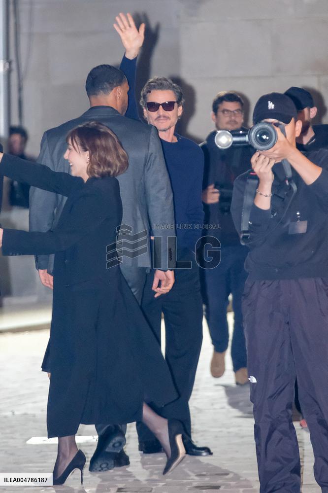 PFW - Celebs Arrive At Chanel Show