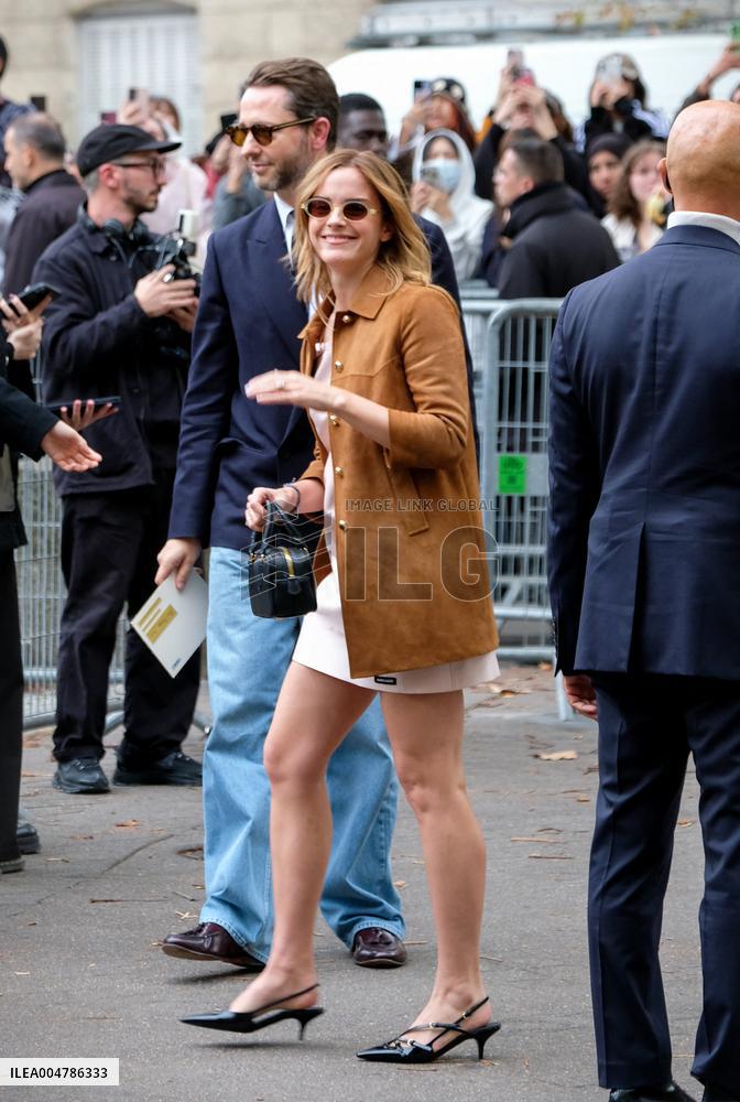 PFW - Miu Miu Outside Arrivals