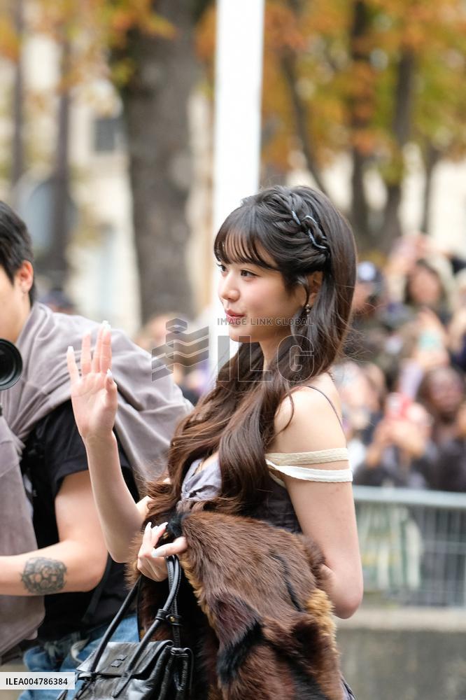 PFW - Miu Miu Outside Arrivals