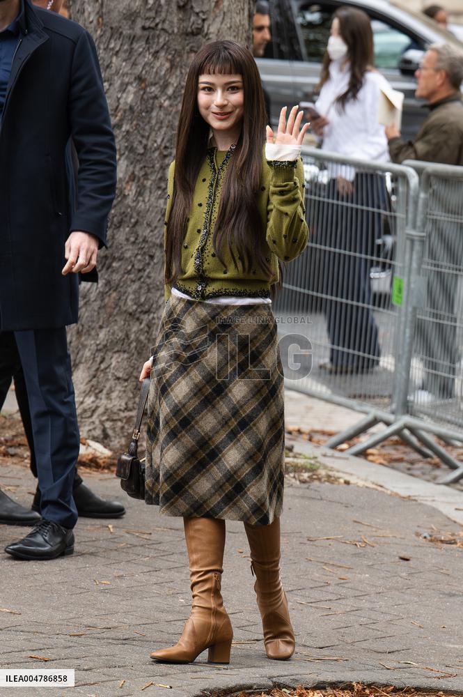 PFW Miu Miu Outside Arrivals