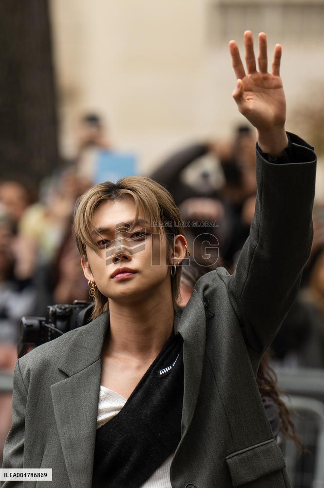 PFW Miu Miu Outside Arrivals