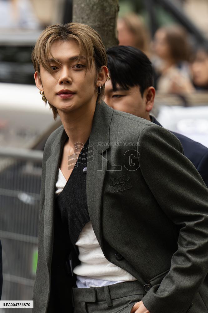 PFW Miu Miu Outside Arrivals