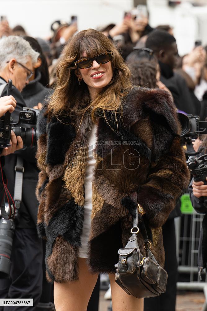 PFW Miu Miu Outside Arrivals