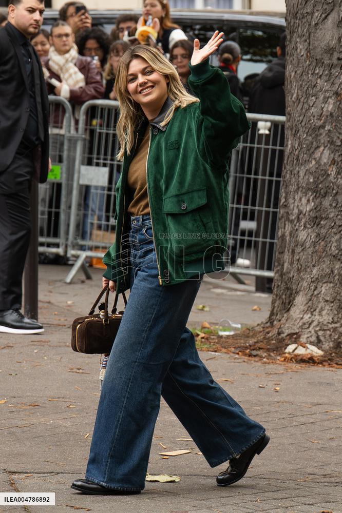 PFW Miu Miu Outside Arrivals