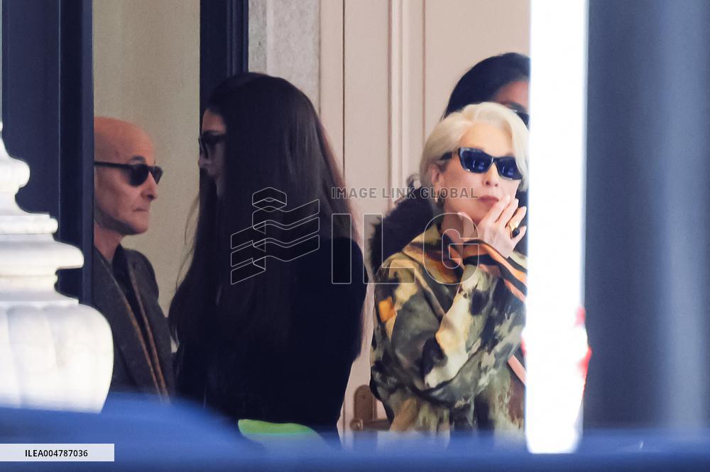 The Devil Wears Prada 2 Filming - Milan