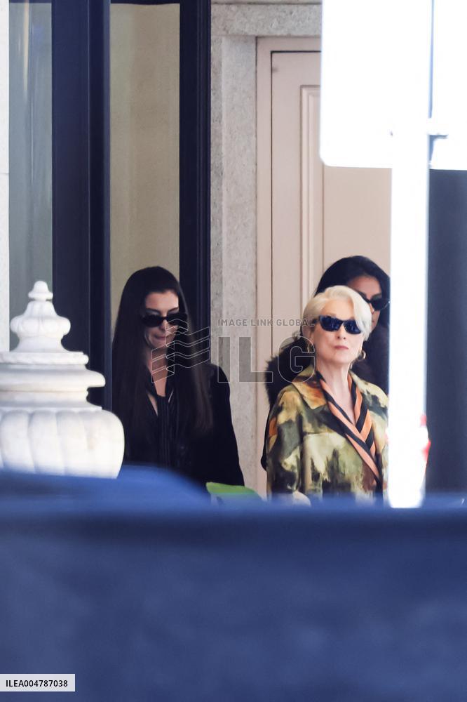 The Devil Wears Prada 2 Filming - Milan