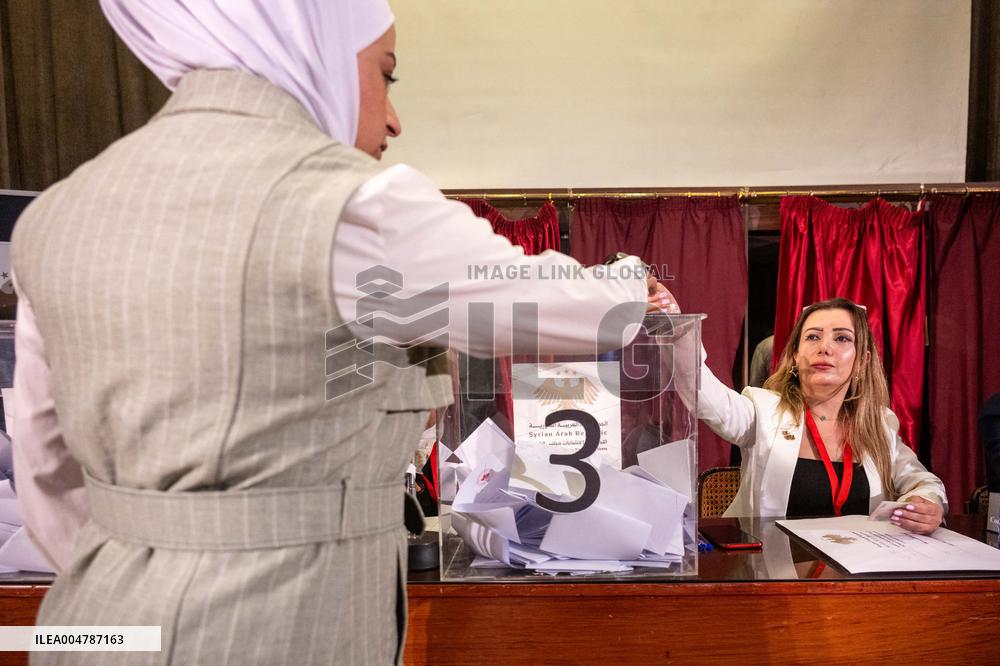 Parliament Election in Syria - Damascus