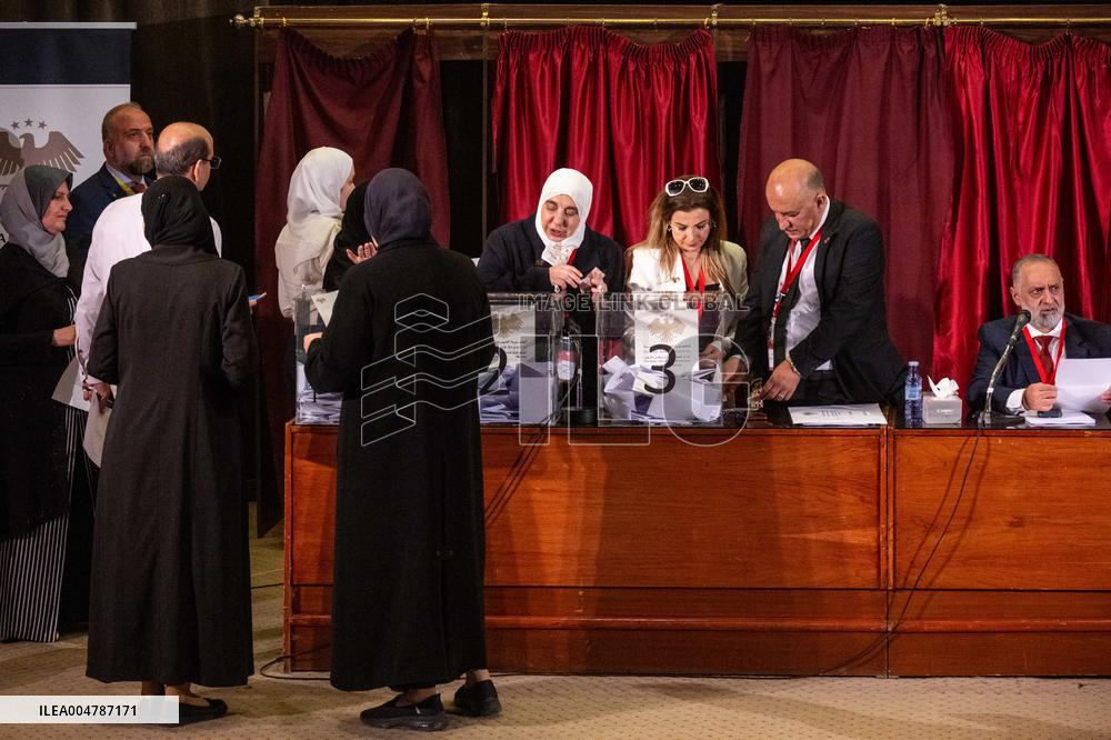 Parliament Election in Syria - Damascus