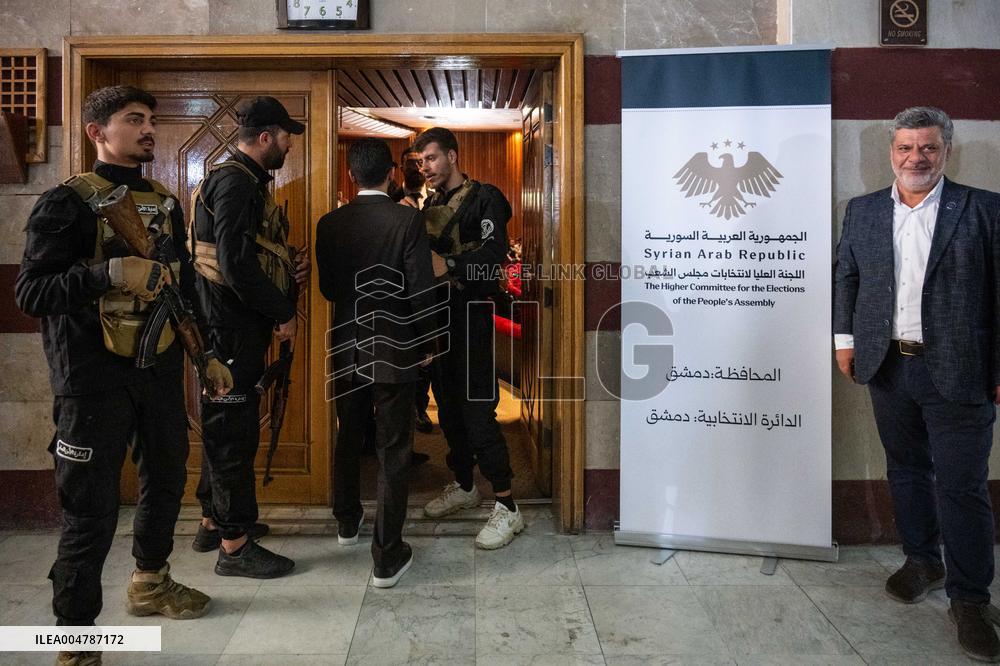 Parliament Election in Syria - Damascus