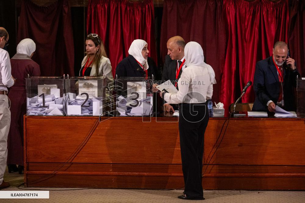 Parliament Election in Syria - Damascus