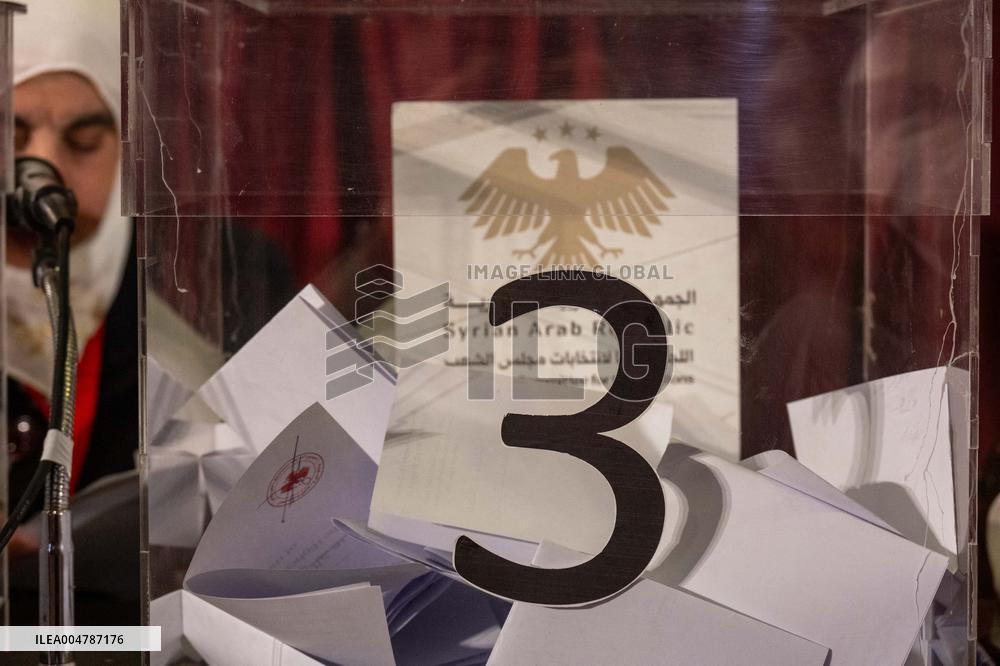 Parliament Election in Syria - Damascus