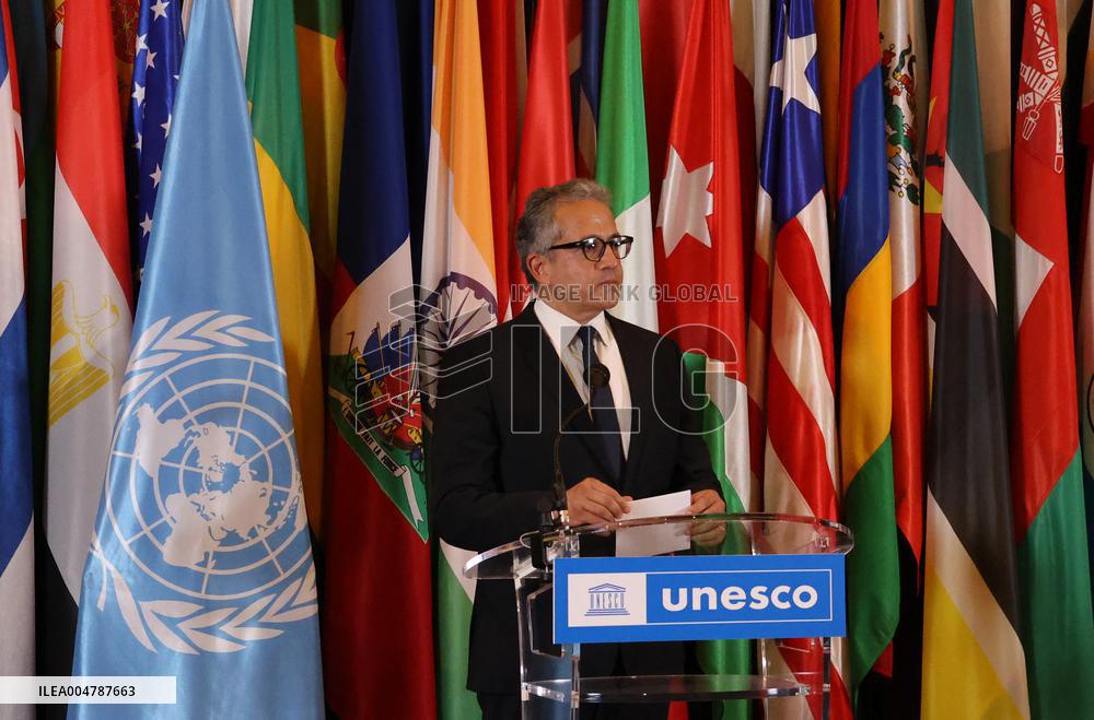 Former Egyptian Minister Elected UNESCO Director-General - Paris