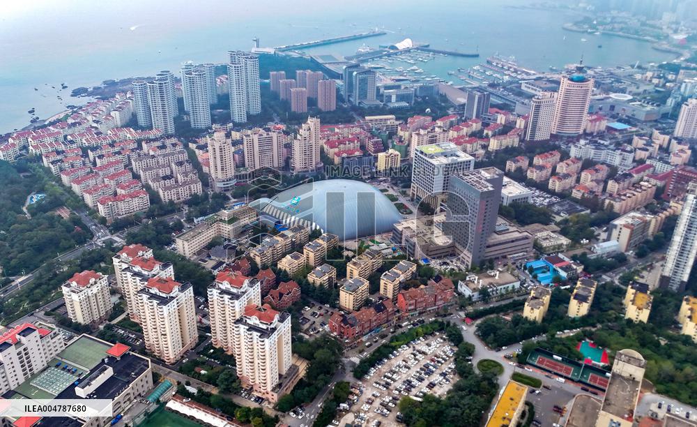 First Fully Enclosed Foundation Pit Air Supported Membrane Structure in Qingdao