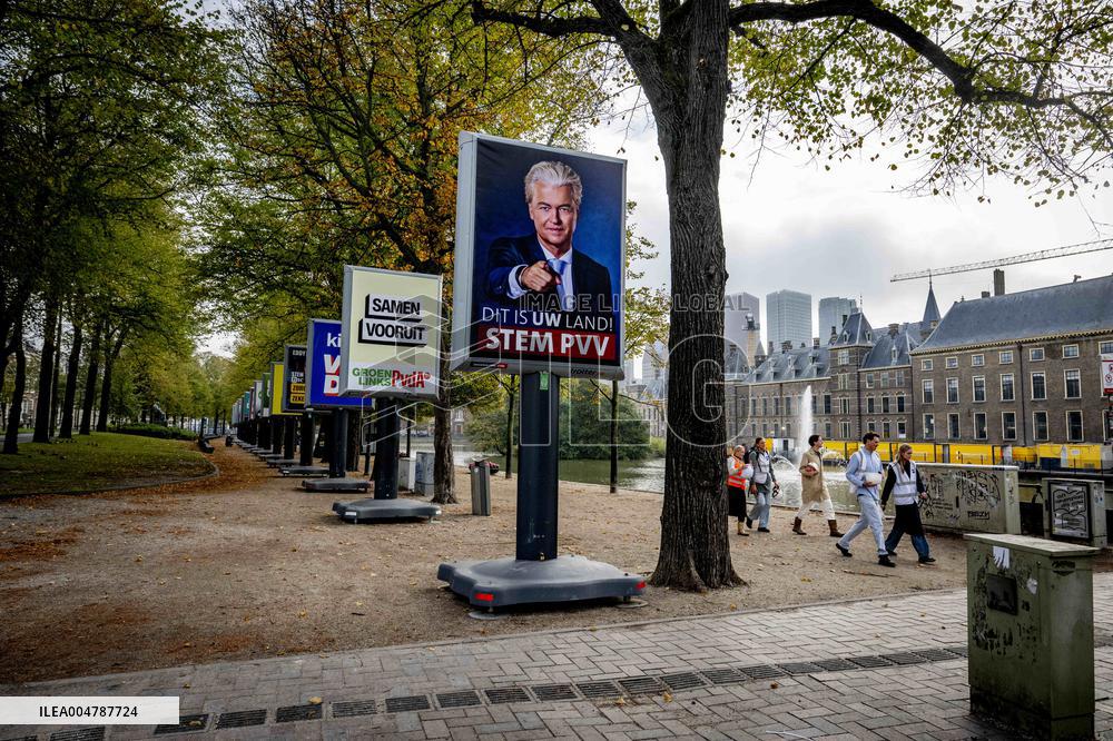 Netherlands Election Posters For 2025 Elections - The Hague