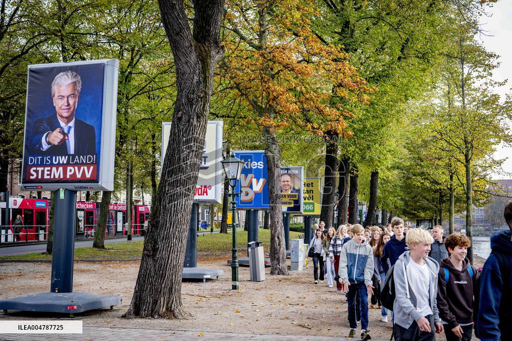 Netherlands Election Posters For 2025 Elections - The Hague