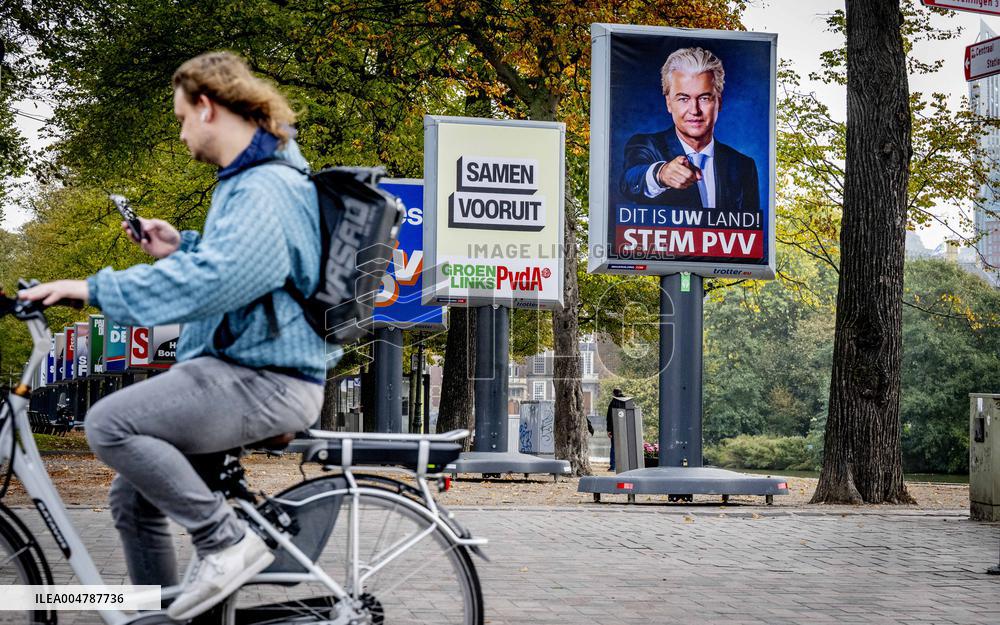 Netherlands Election Posters For 2025 Elections - The Hague