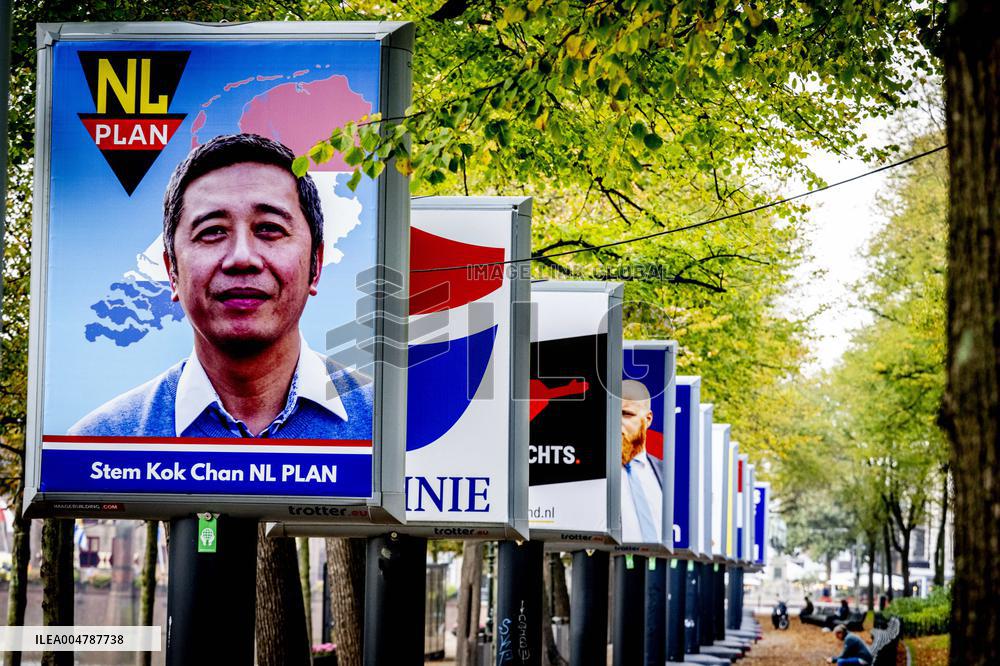Netherlands Election Posters For 2025 Elections - The Hague