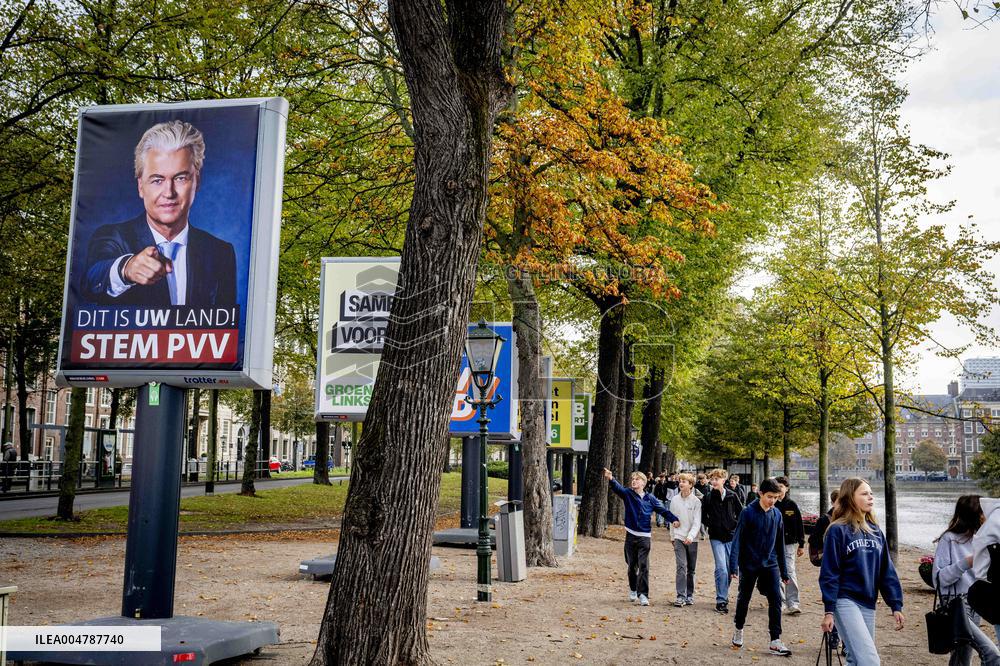Netherlands Election Posters For 2025 Elections - The Hague