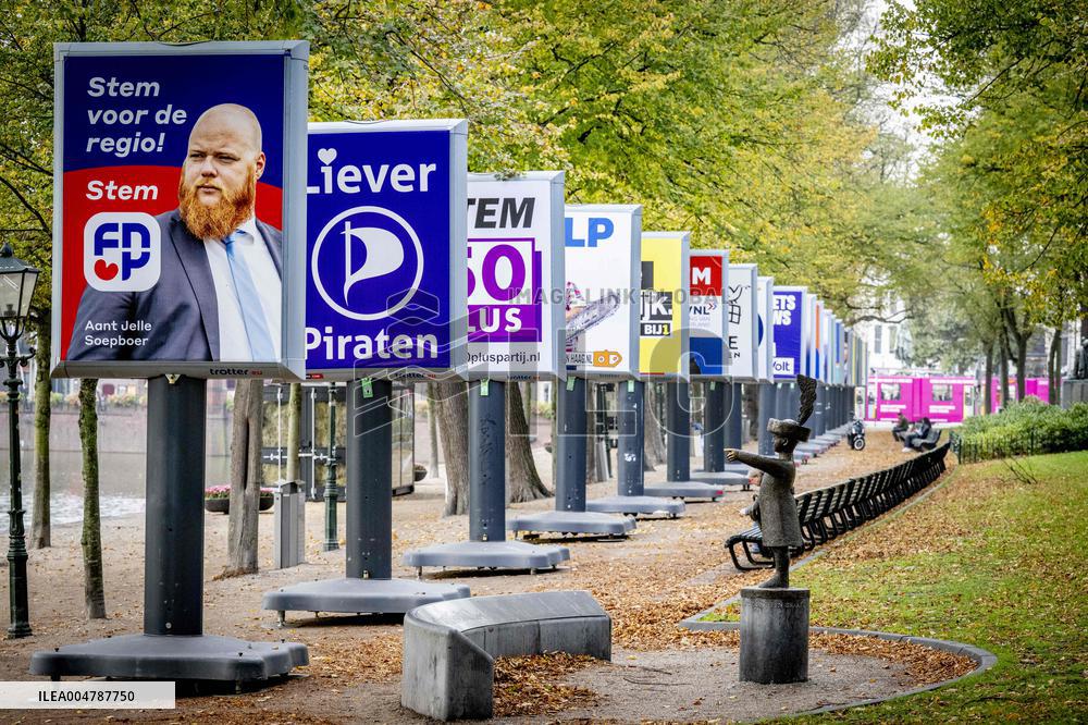 Netherlands Election Posters For 2025 Elections - The Hague
