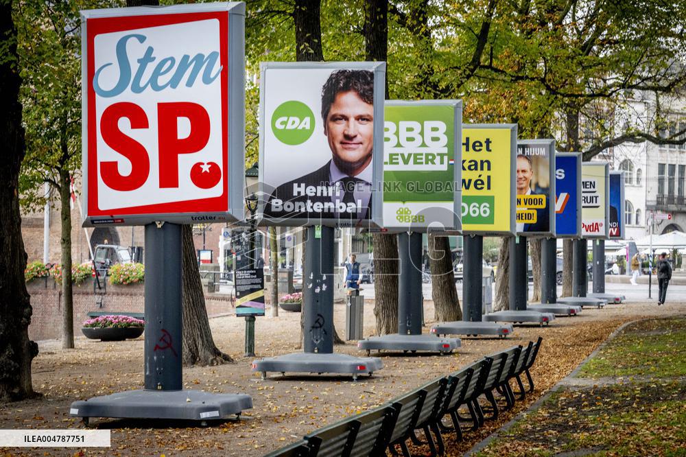 Netherlands Election Posters For 2025 Elections - The Hague