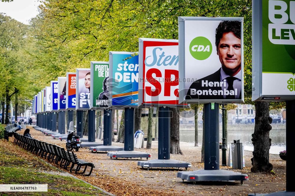 Netherlands Election Posters For 2025 Elections - The Hague